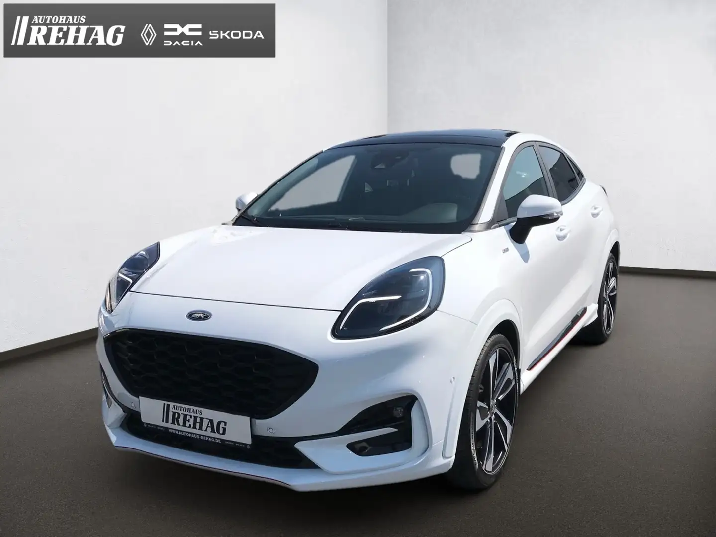 Ford Puma ST-Line X 1.0 EcoBoost Mild Hybrid Bílá - 1