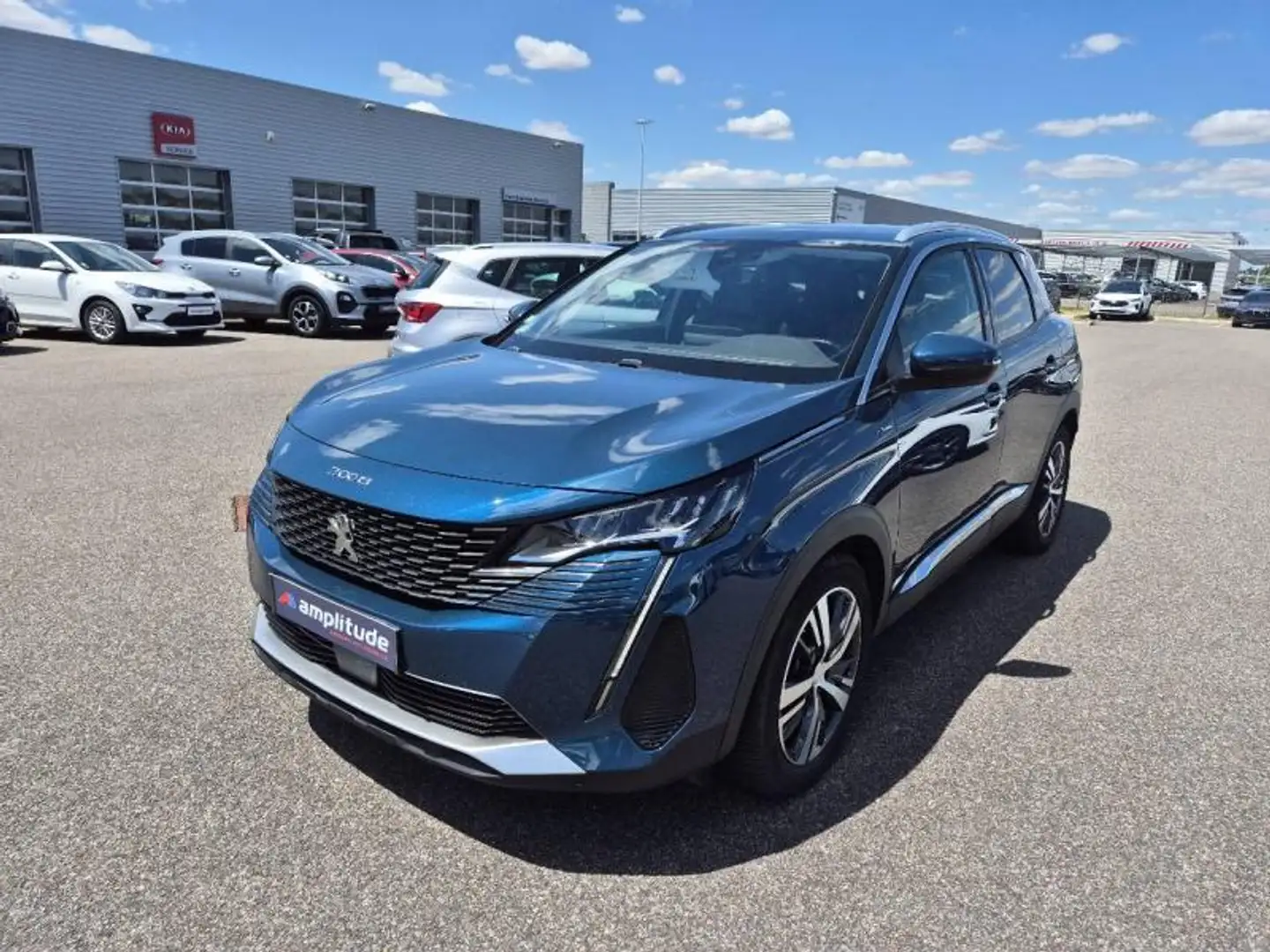 Peugeot 3008 HYBRID 225ch Allure e-EAT8 10cv Bleu - 1