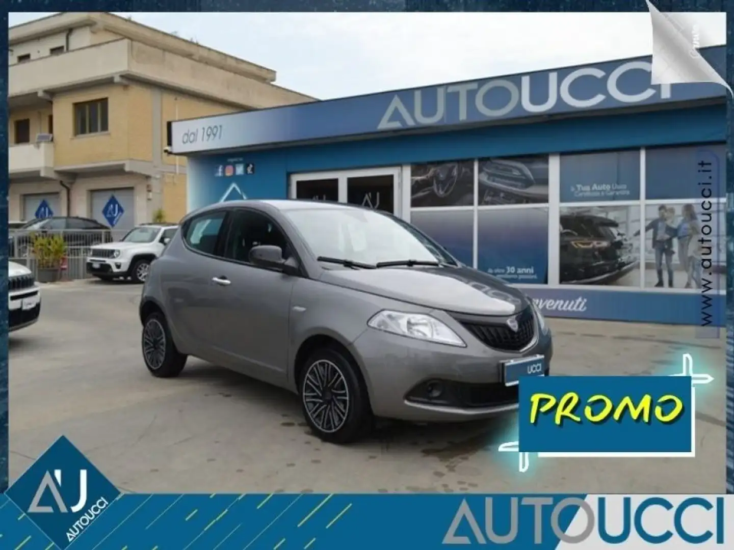 Lancia Ypsilon 1.0 FireFly 5 porte S&S Hybrid Silver Gris - 1