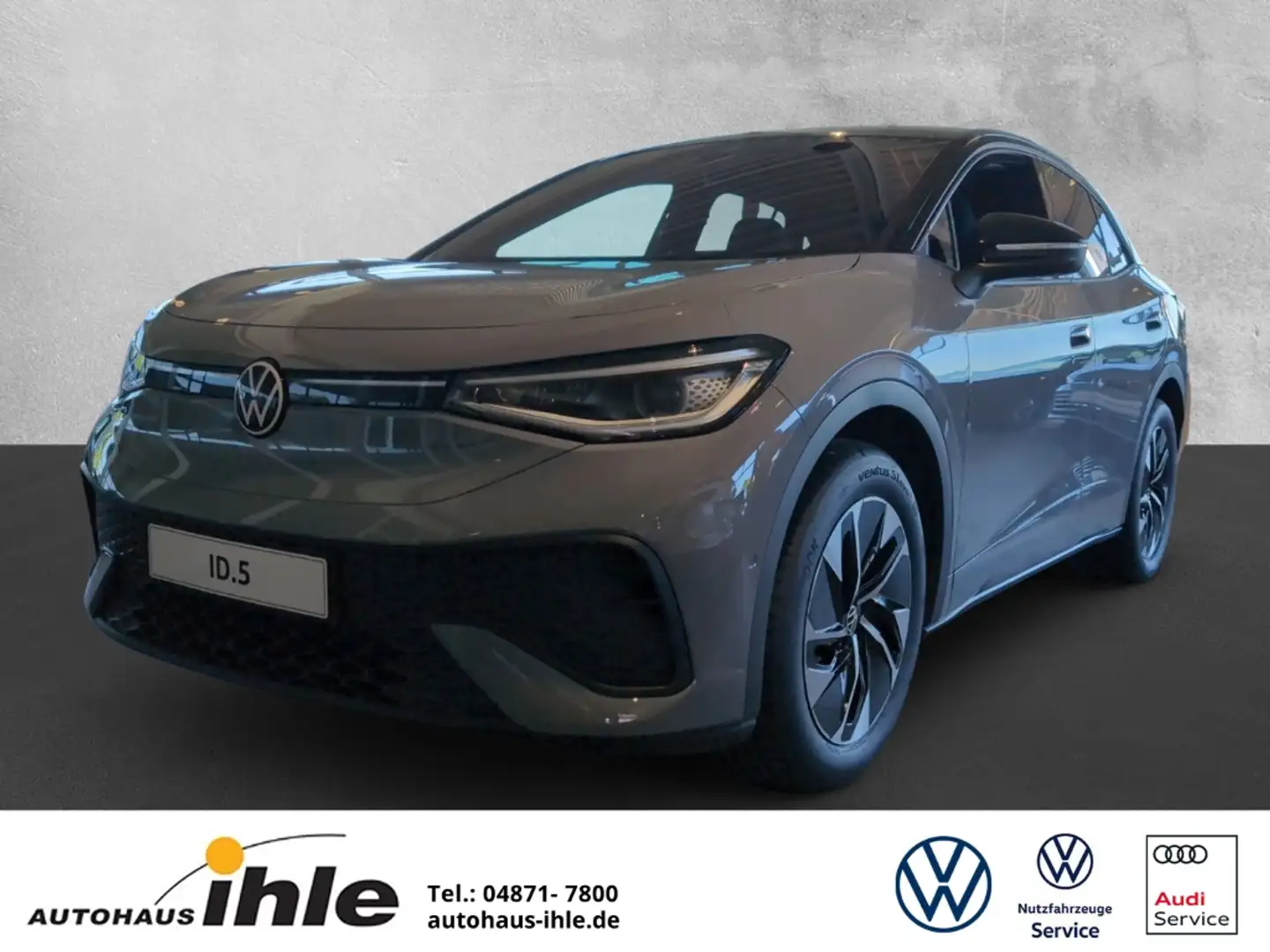 Volkswagen ID.5 Pro Goal 77 kWh AHK+MATRIXLED+R-KAMERA+IDA Grau - 1