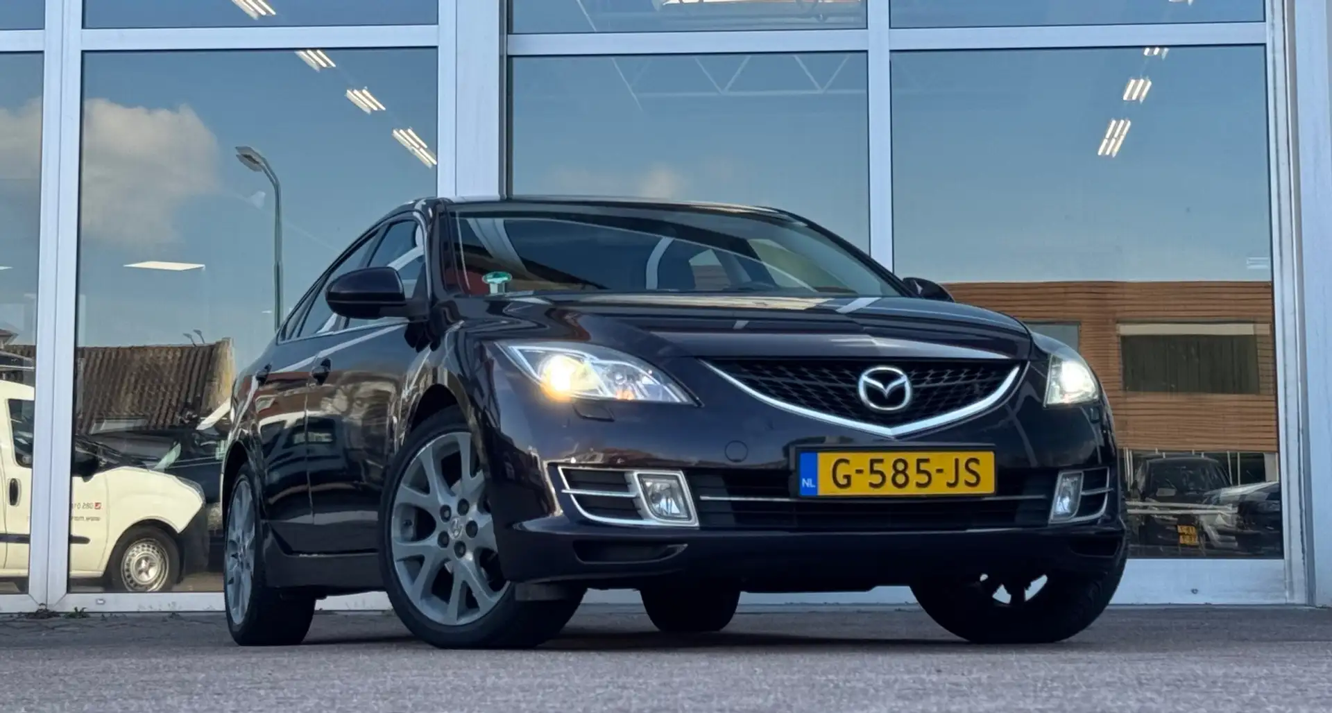 Mazda 6 2.5 S-VT GT-M 170pk Leer Led Trekhaak Clima Bose Фіолетовий - 2