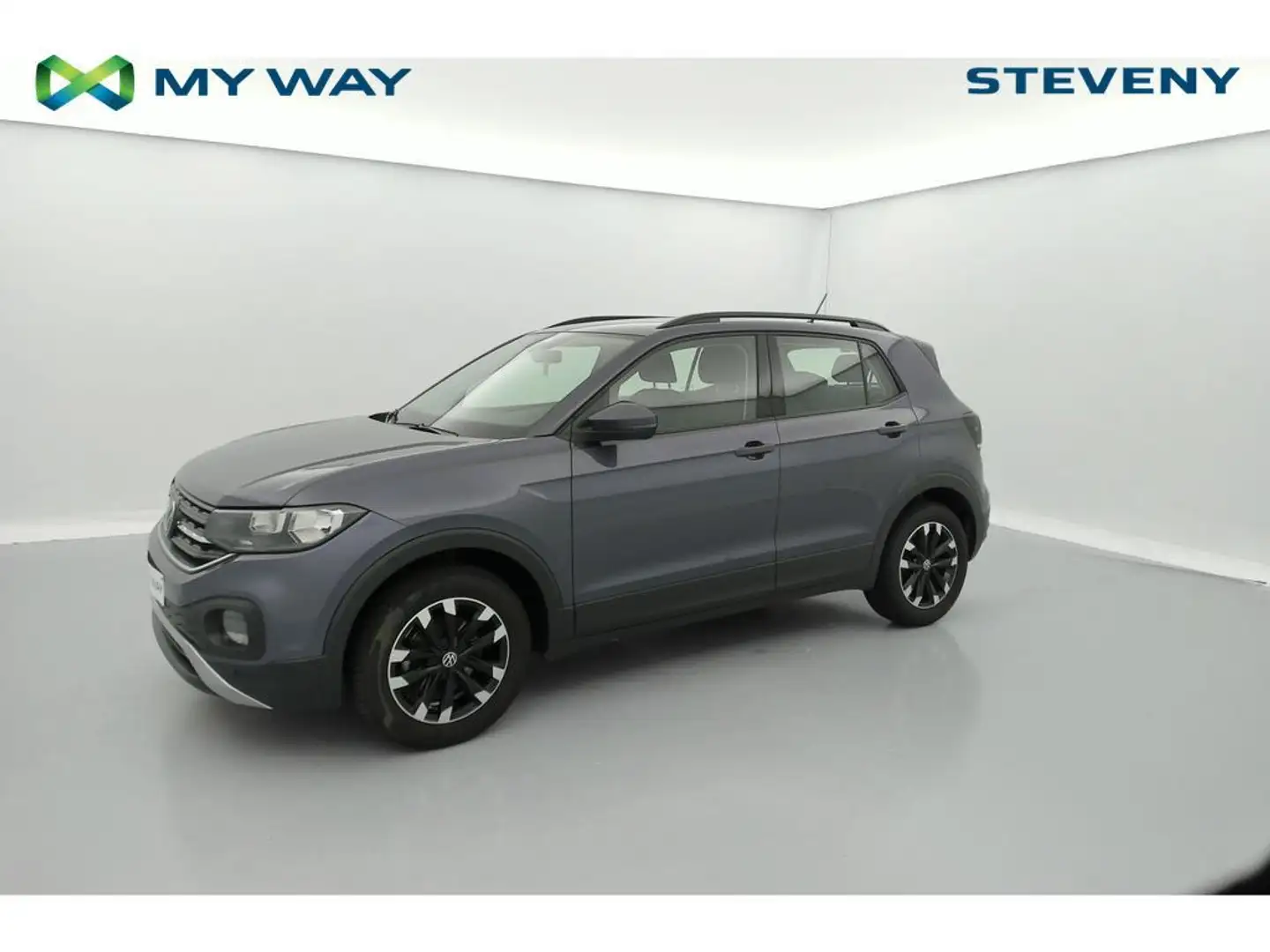 Volkswagen T-Cross Life Business 1.0TSI 70kW(95ch) 5v Gris - 1