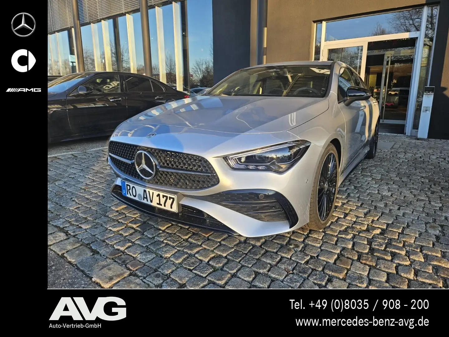 Mercedes-Benz CLA 200 CLA 200 Shooting Brake AMG Line/Special Edition Silber - 1