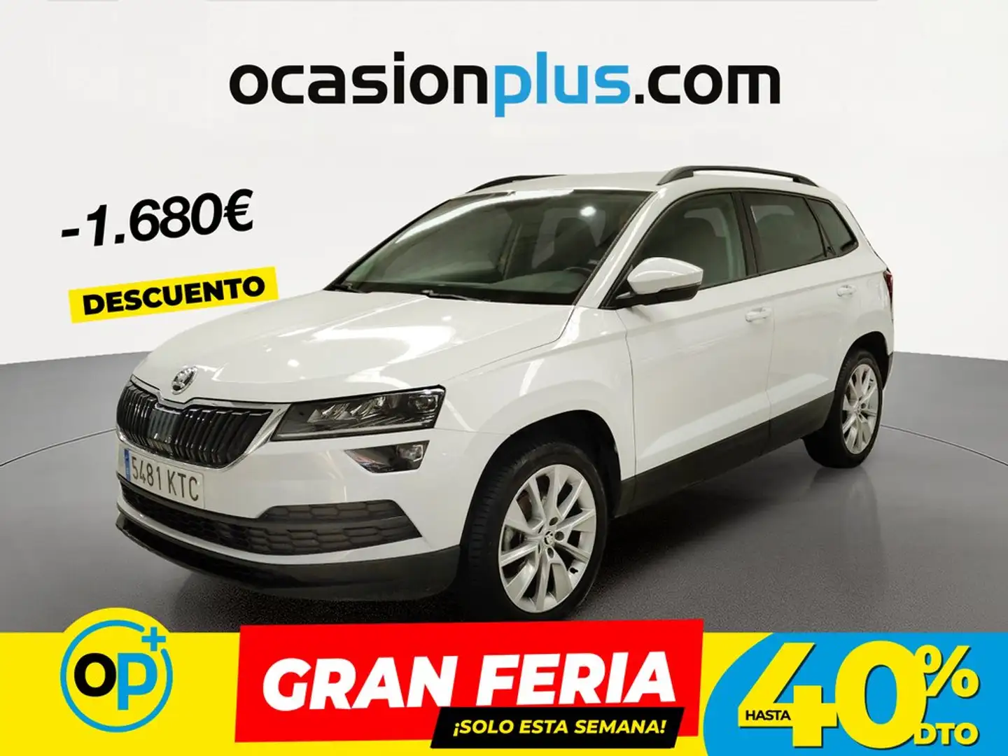 Skoda Karoq 1.5 TSI Ambition ACT DSG Blanco - 1