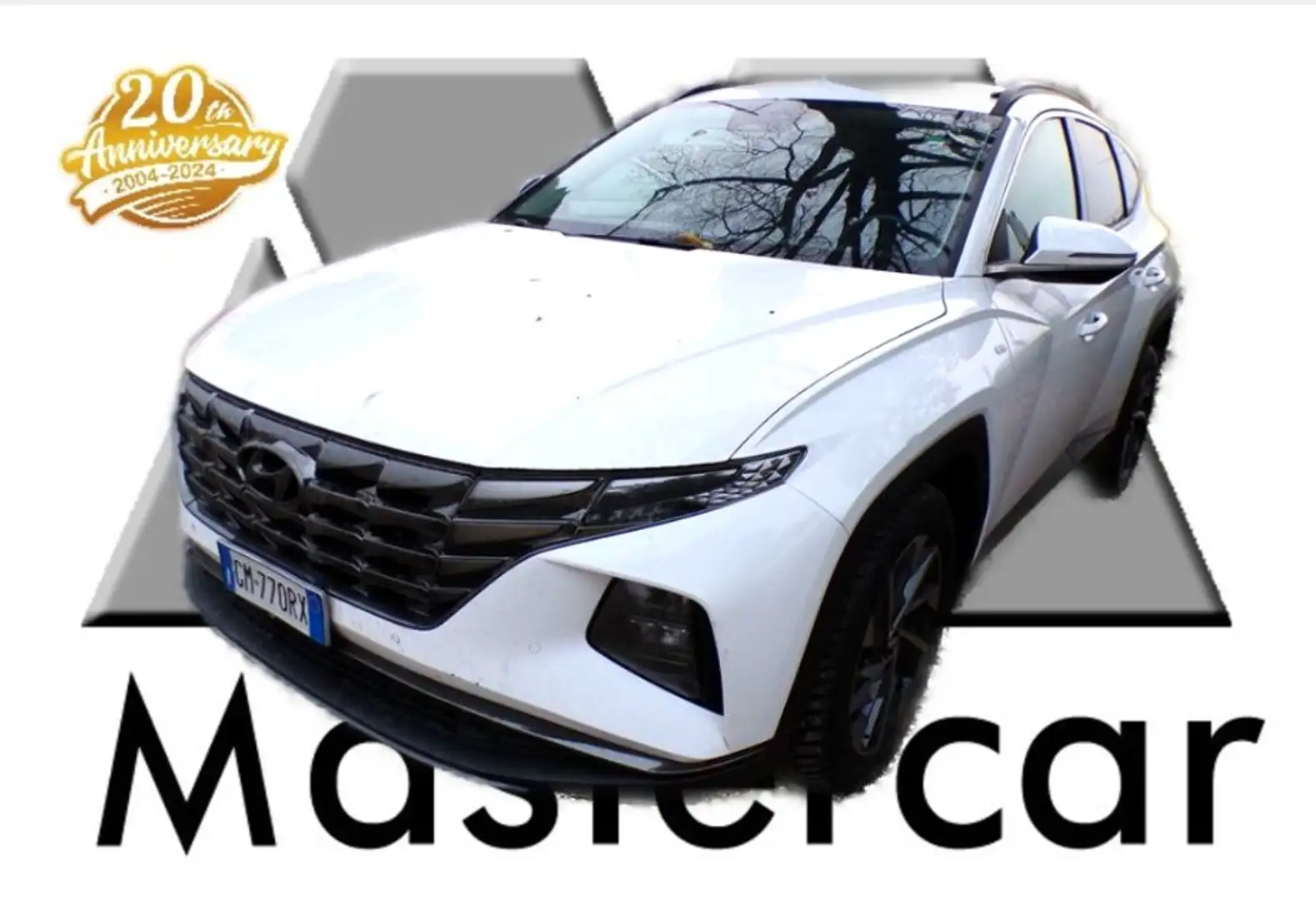Hyundai TUCSON Tucson III 1.6 crdi 48V Xline 2wd -Navi -  GM770RX Blanc - 1