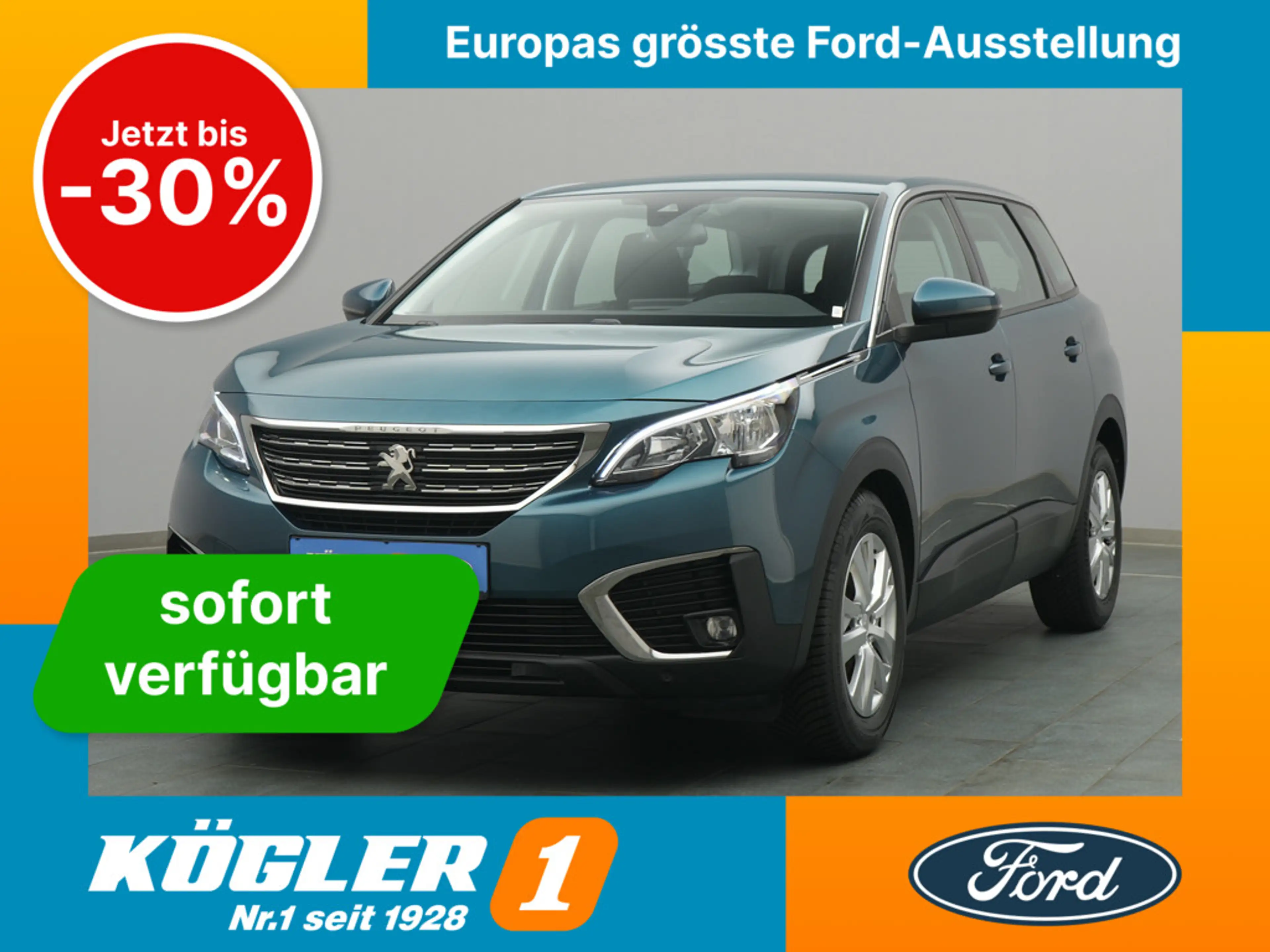 Peugeot 5008 Active 130PS/7-Sitze/City-P./Kinder-P.