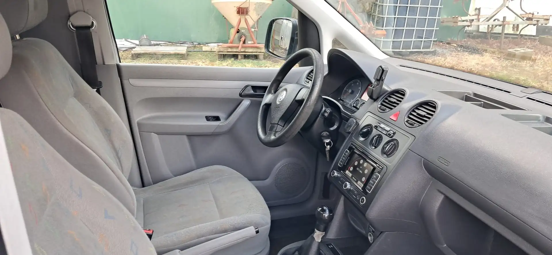 Volkswagen Caddy Caddy+Furgón+1.9TDI Plateado - 1