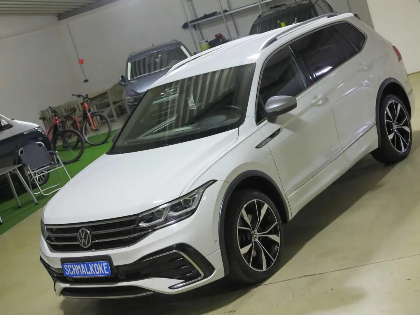 Volkswagen Tiguan Allspace 2.0 TDI SCR 4Mot DSG7 R-Line AHK Blanc - 2