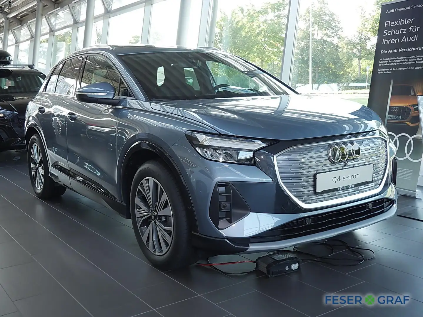 Audi Q4 e-tron 45 e-tron qu Pano,Navi,LED,Kameras Bleu - 2
