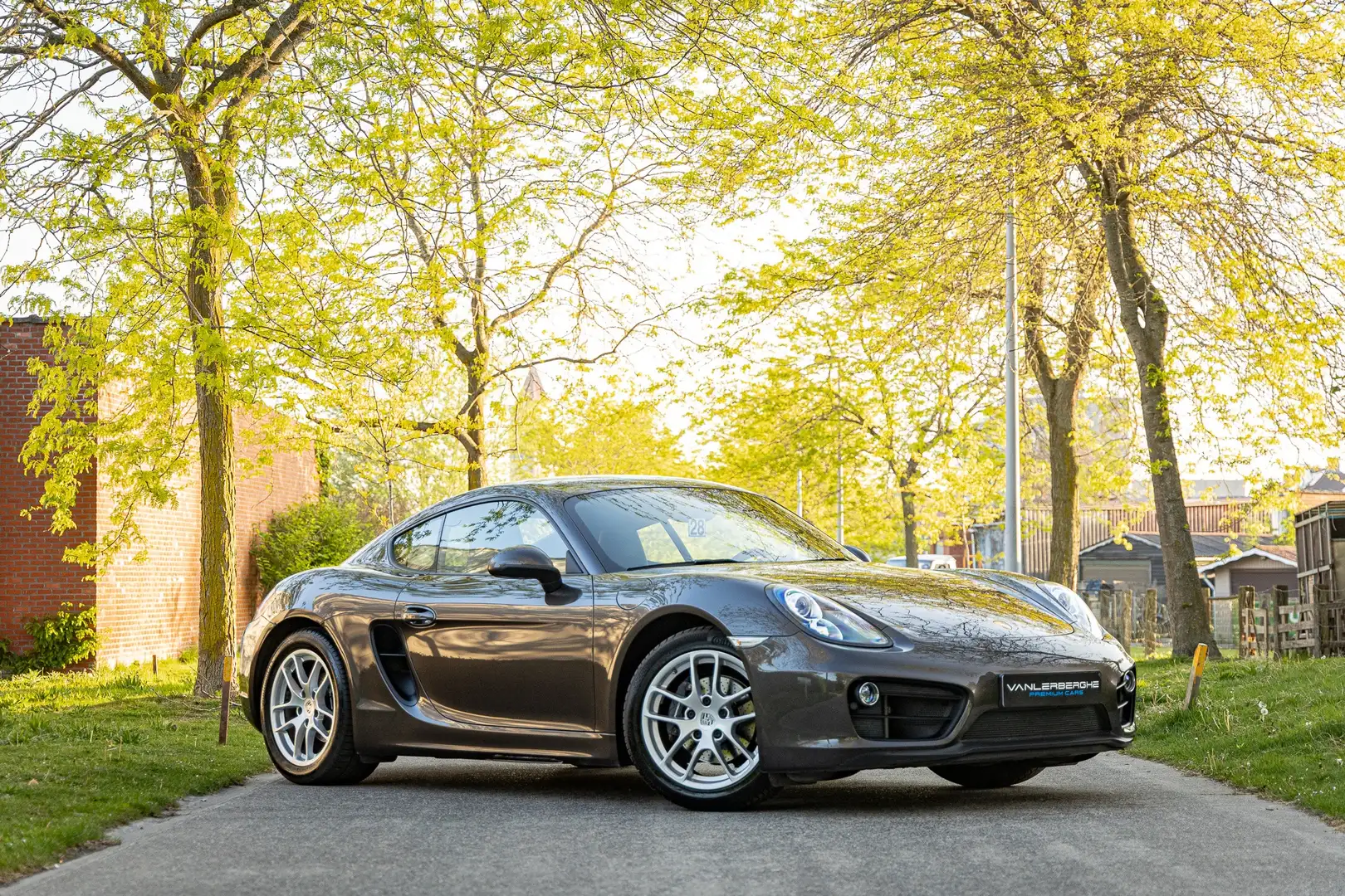 Porsche Cayman 981 2.7i PDK * 14-way * Leder * Xenon * Camera * Brun - 1