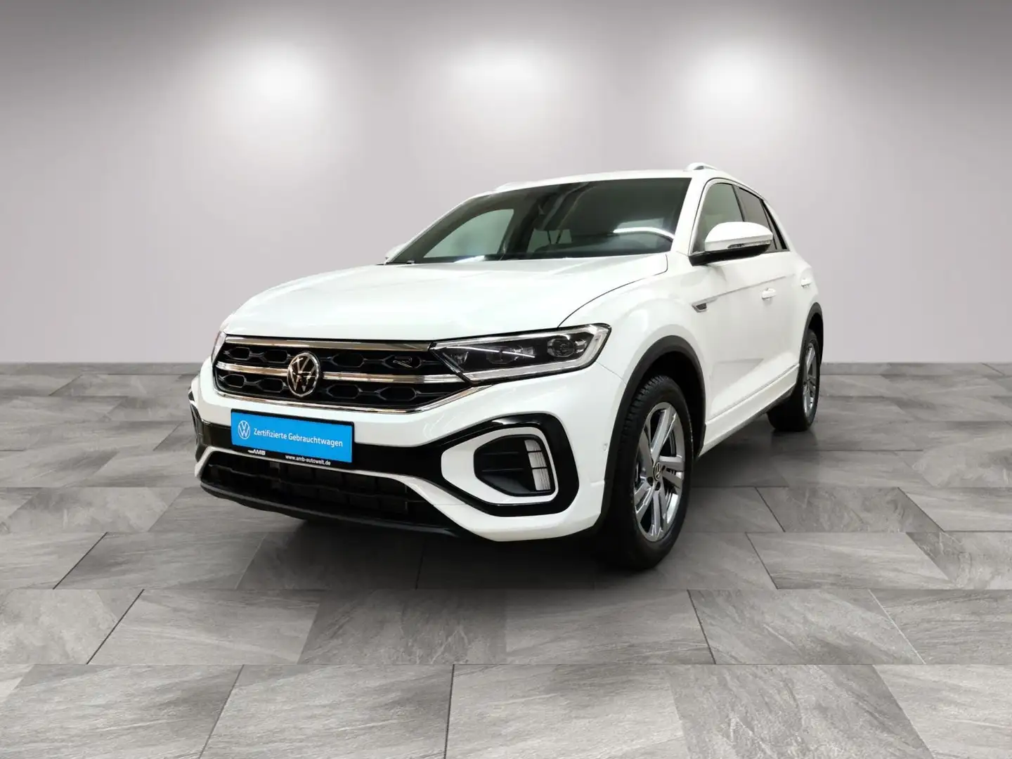 Volkswagen T-Roc R-Line 1.0 TSI LED/digiC/Navi/Kamera Weiß - 2