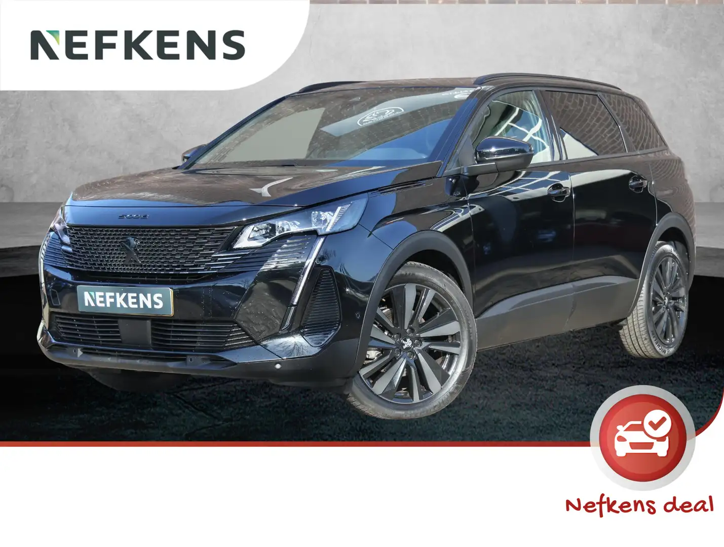 Peugeot 5008 SUV GT 130pk | Schuif-/Kanteldak | Stoelverwarming Schwarz - 1