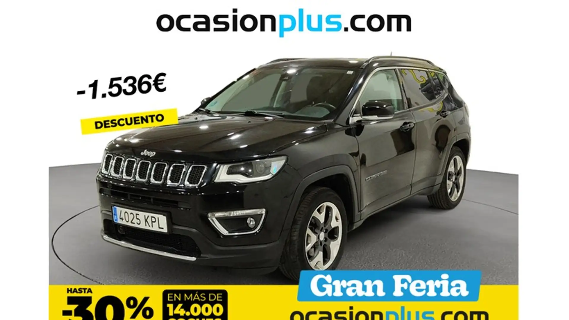 Jeep Compass 1.4 Multiair Limited 4x2 103kW Negro - 1