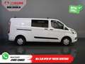 Ford Transit Custom 2.0 TDCI L2 Trend DC Dubbel Cabine BPM VRIJ! Stoel Blanc - thumbnail 11