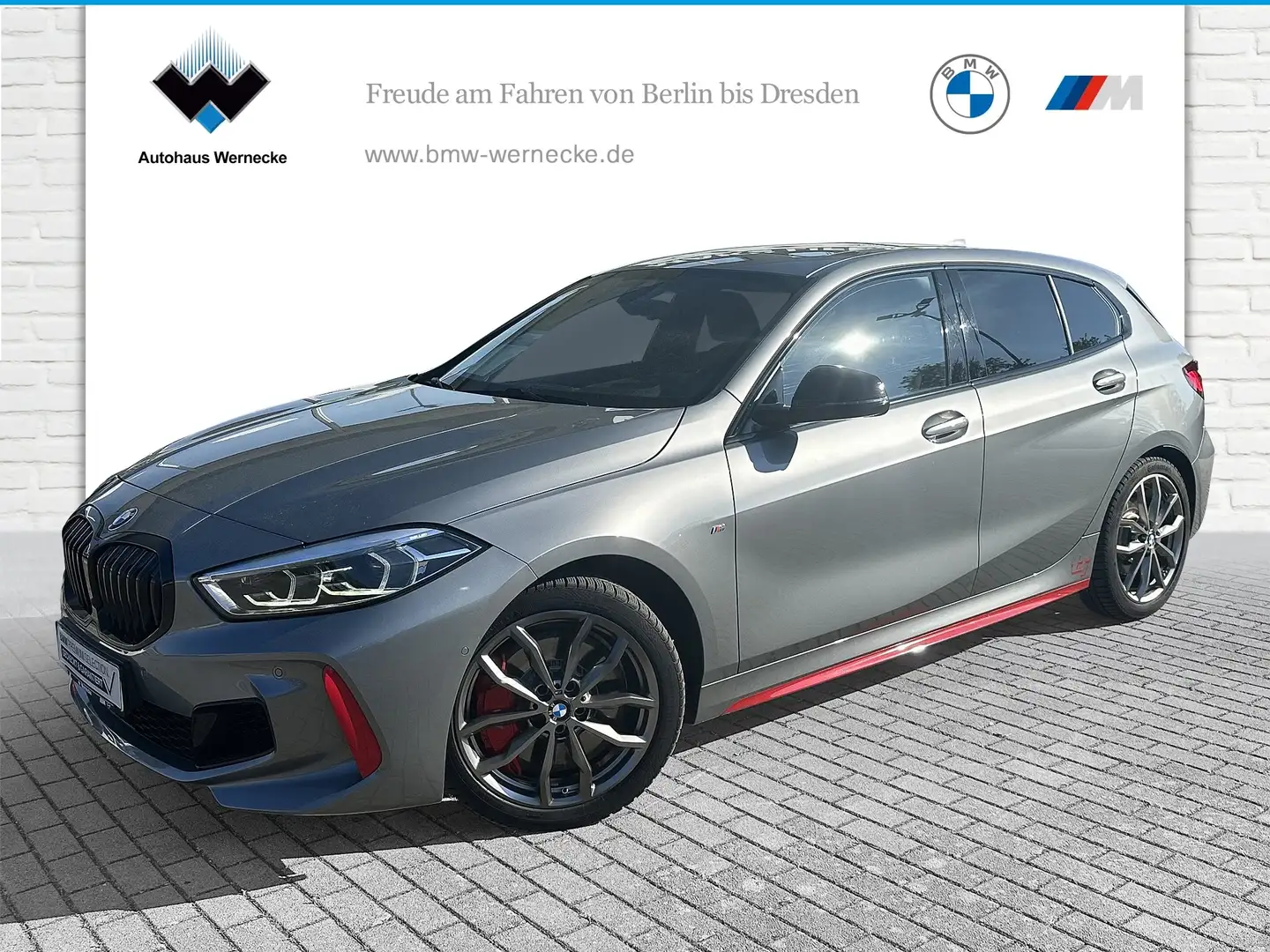 BMW 128 ti Hatch Head-Up HiFi DAB LED WLAN Pano.Dach Gri - 1