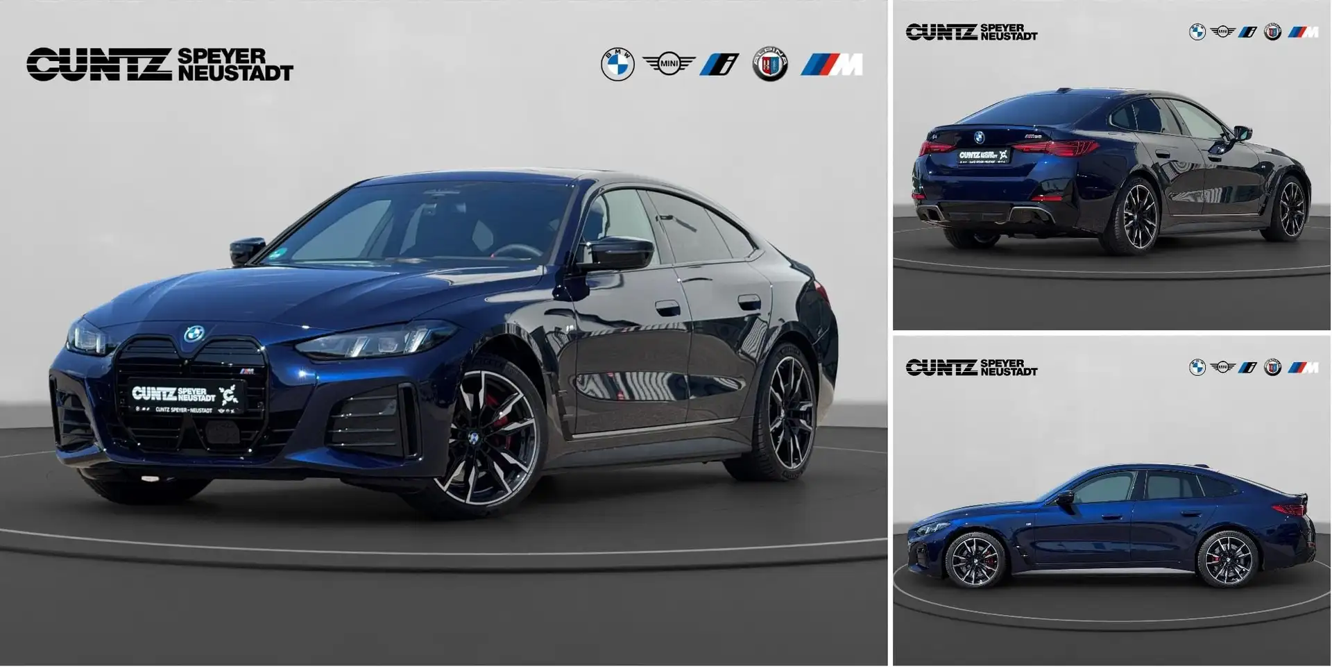 BMW i4 M50 Gran Coupé Blau - 1