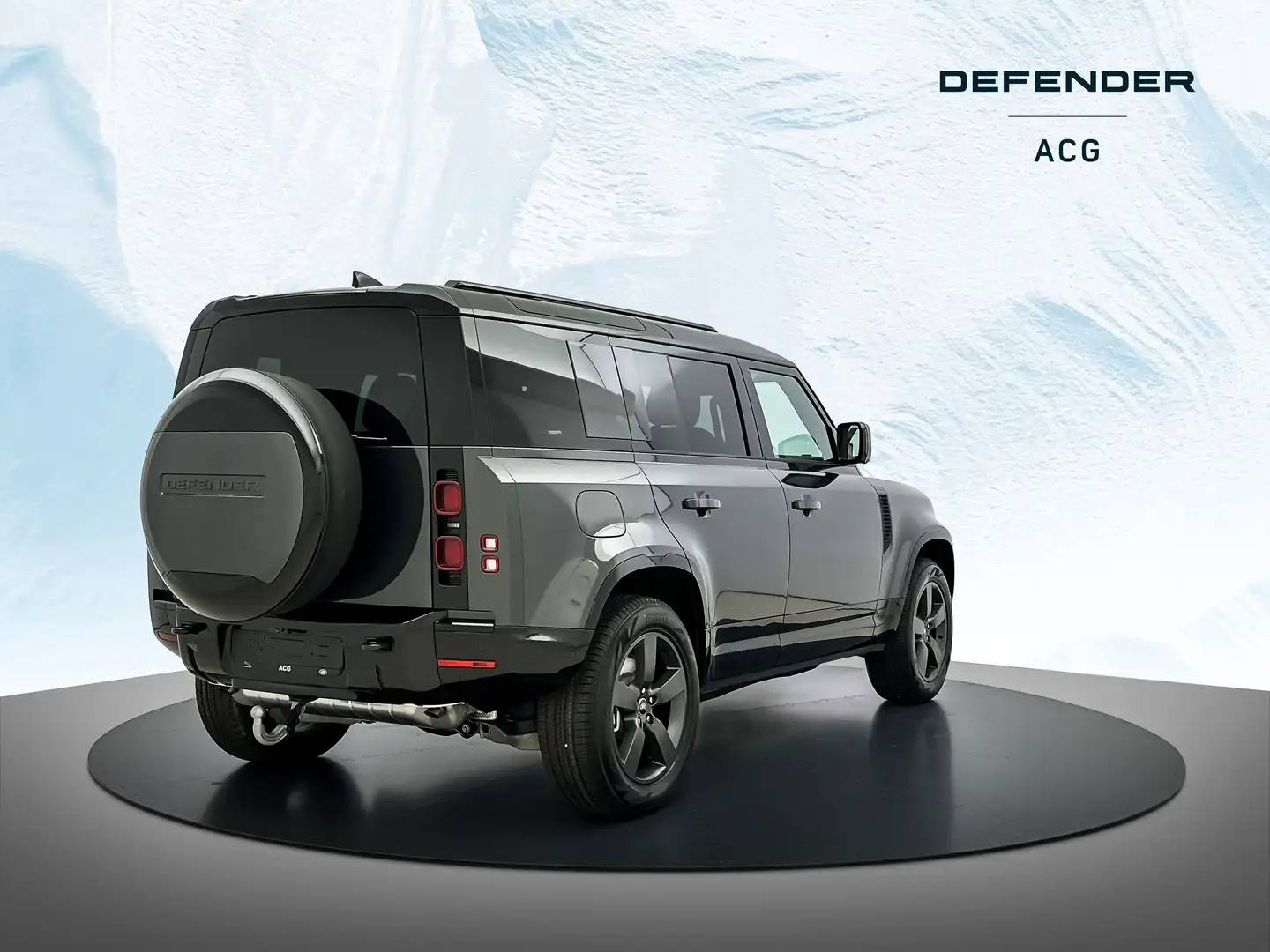 Land Rover Defender 110 P300e X-Dynamic SE AWD Aut Grigio - 2