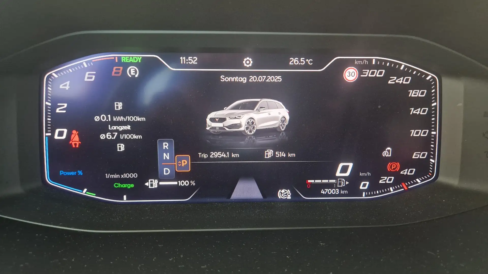 CUPRA Leon Sportstourer 1.4 e-Hybrid (180 kW System) VZ Schwarz - 2