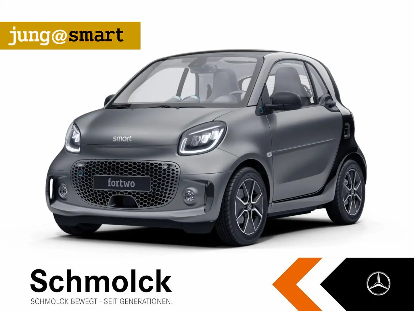 smart forTwo fortwo EQ EXCLUSIVE+22KW+GJR+KAMERA+PANO+LED+SHZ Grau - 1