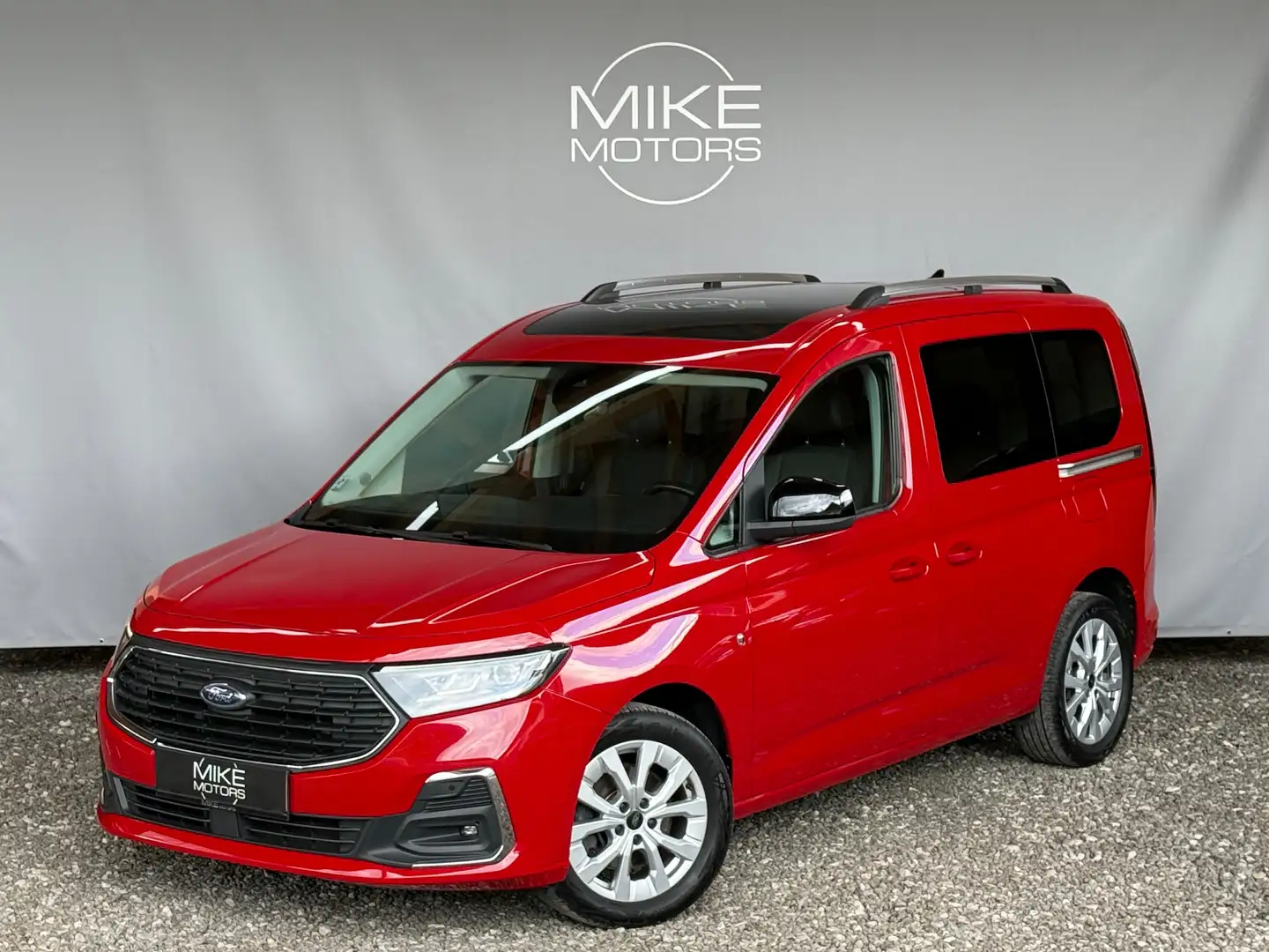 Ford Tourneo Connect 2,0 EcoBlue Titanium Aut. *7-SITZER* Rot - 1