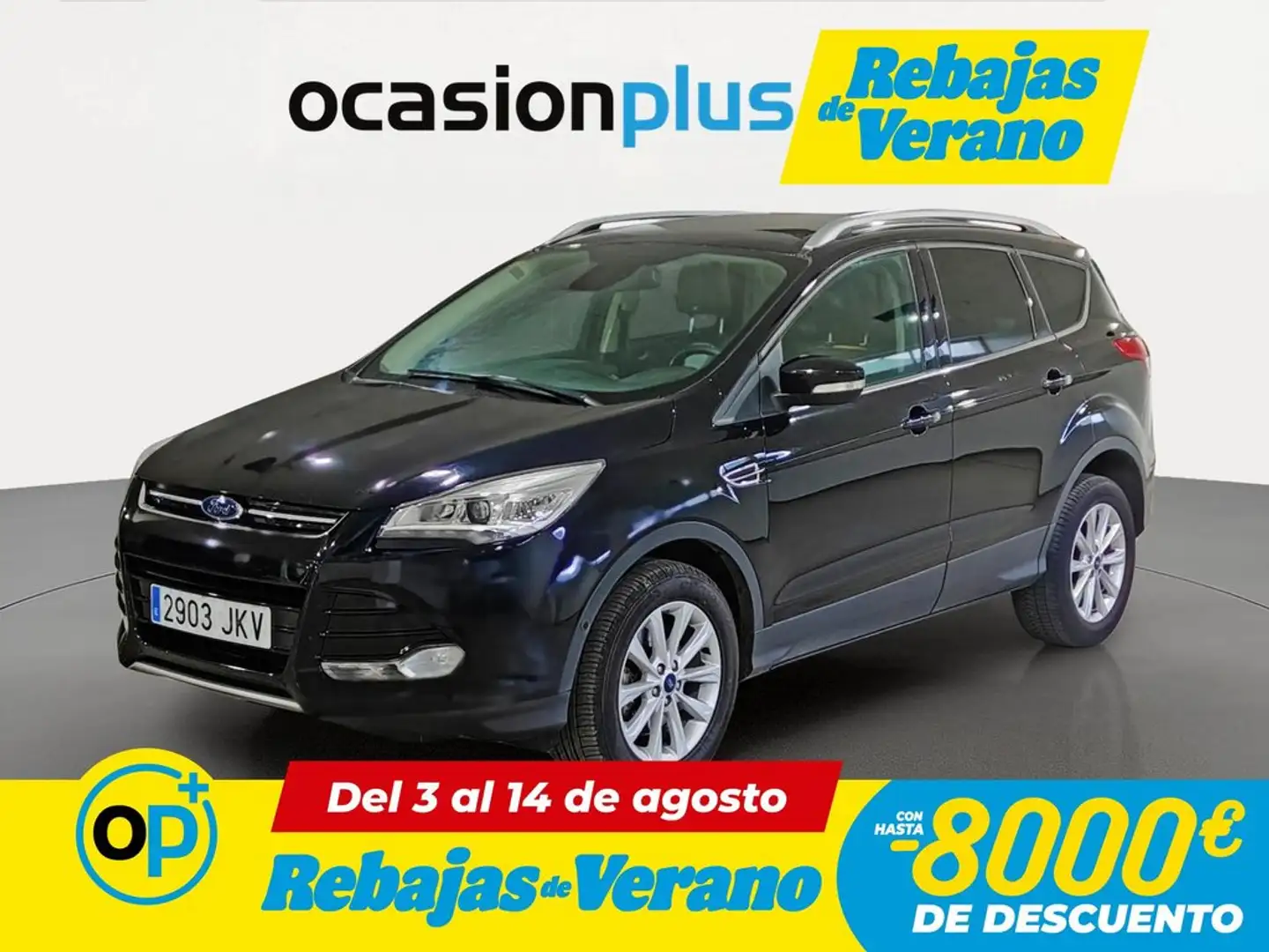 Ford Kuga 2.0TDCI Titanium 4x2 120 Negro - 1