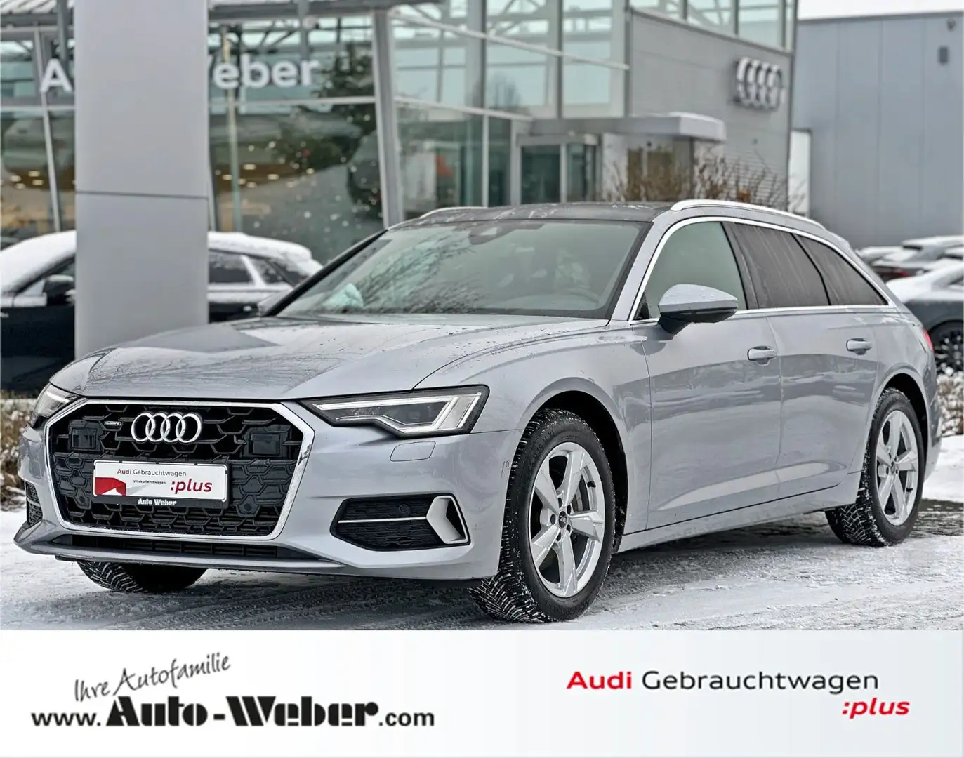 Audi A6 Avant 45TFSI qu PANO AHK PRIVACY KAMERA TOUR Silber - 1