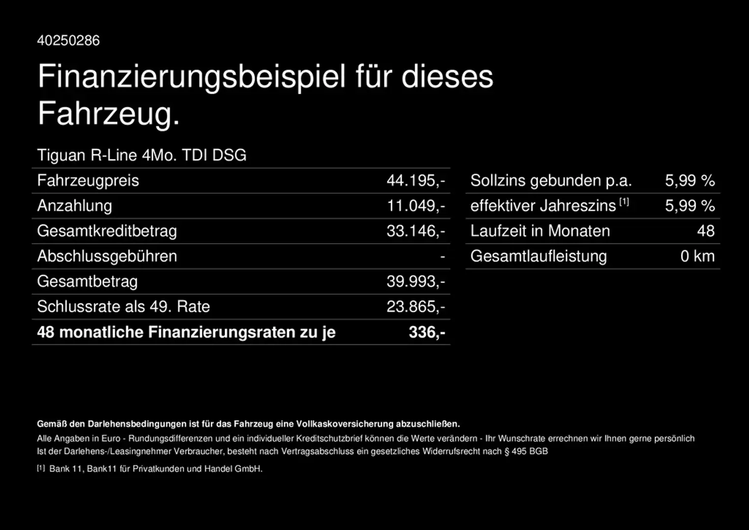 Volkswagen Tiguan R-Line 4Mo. TDI DSG|PANO|eHECK|BLACKSTYLE Schwarz - 2