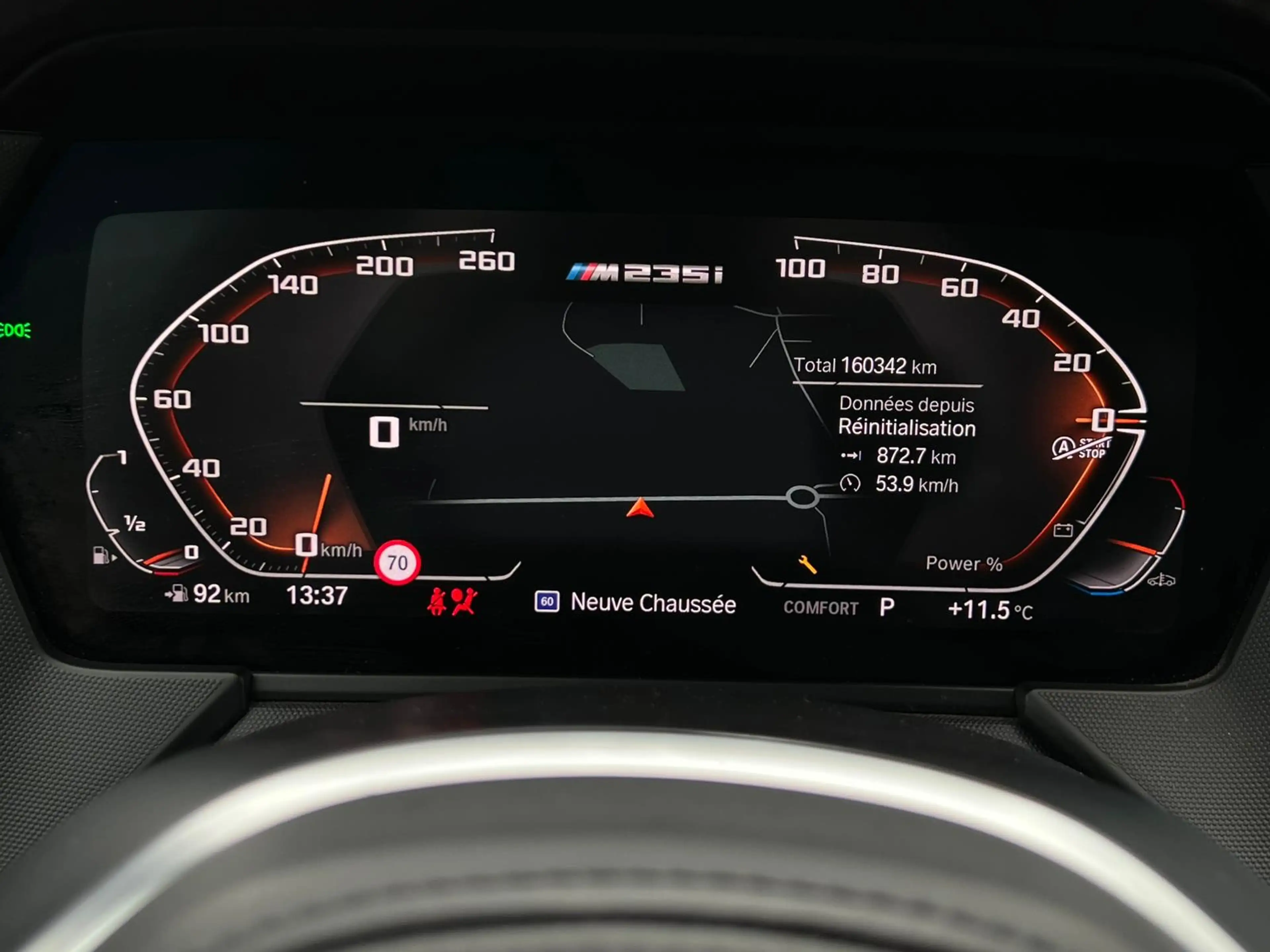 BMW 235 Gran Coupé M235iXAS NAVI/HEAD-UP/KEYLESS/CAMERA/Sièges SPORT/ACC/FULL LED — photo 15