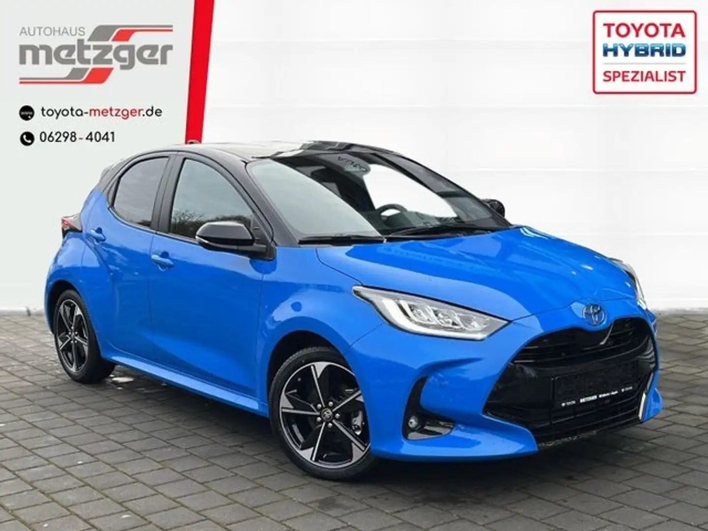 Toyota Yaris HYBRID Premiere Edition +JBL-Soundsystem Blau - 1