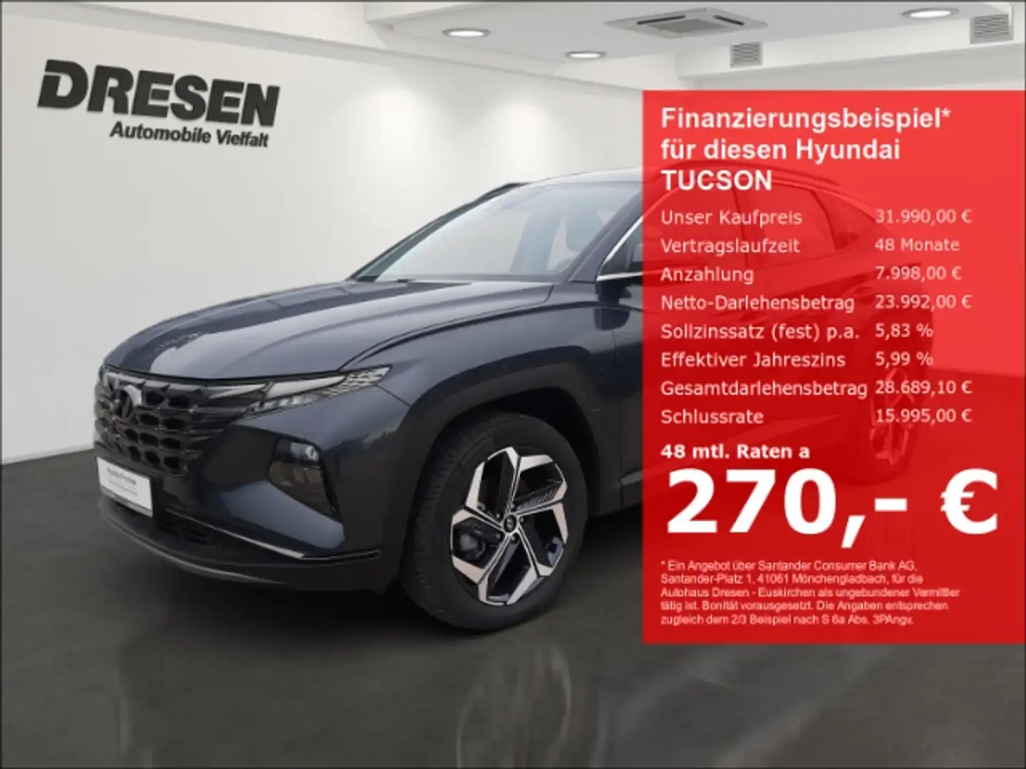 Hyundai TUCSON PHEV 1.6 T-GDI AT 4WD 265 PS Apple Carplay, Androi Schwarz - 1