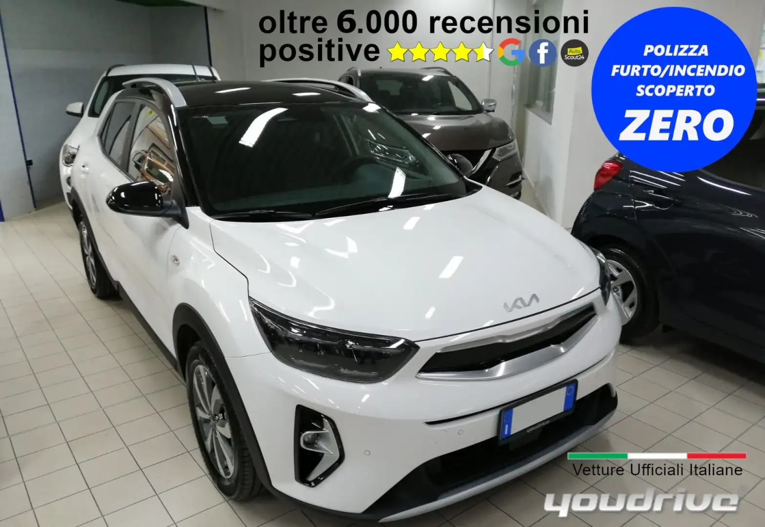 Kia Stonic 1.2 MPI 79 CV City Blanco - 1