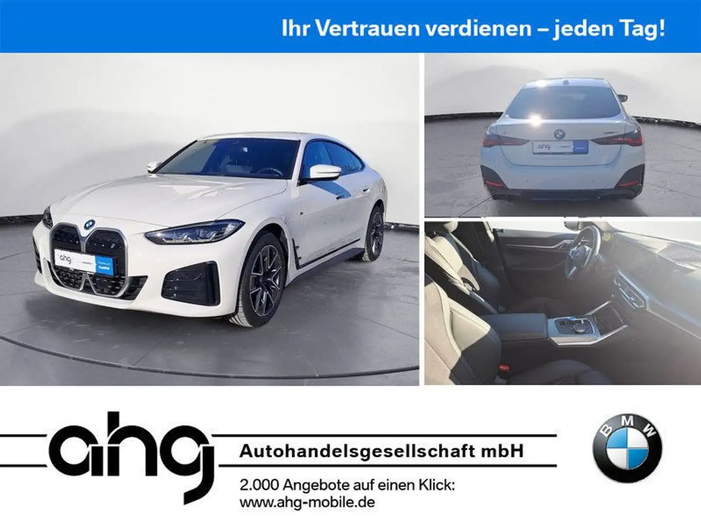 BMW i4 eDrive40 M Sport Sportsitze inkl. Memory Funk Weiß - 1