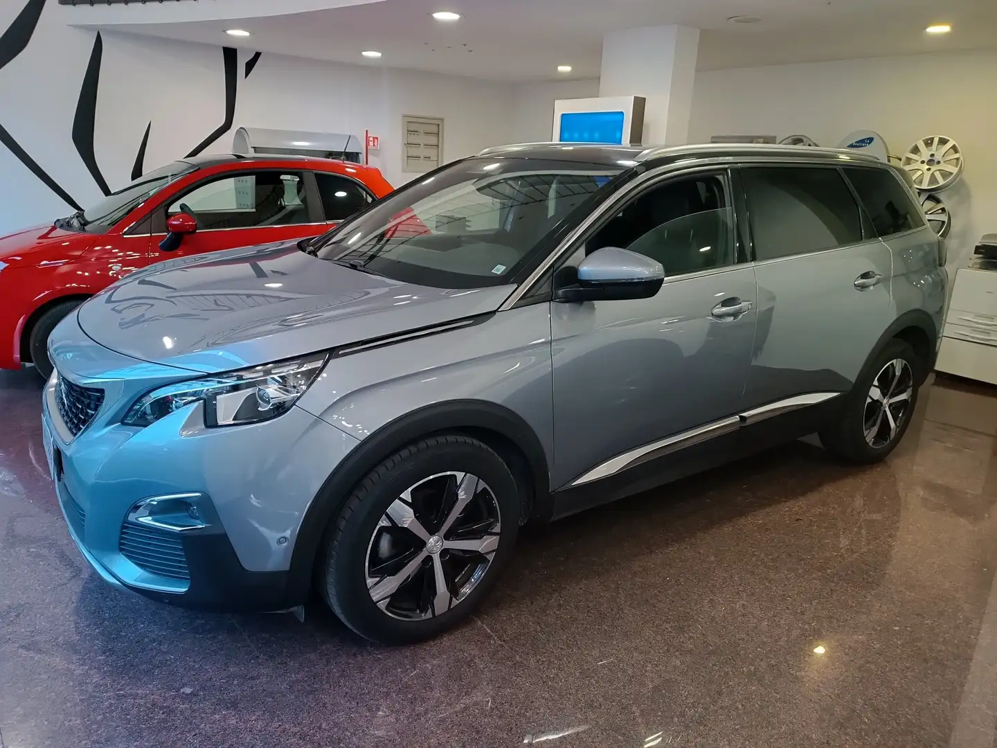 Peugeot 5008 5008 II 2016 1.5 bluehdi GT Line s Grigio - 1