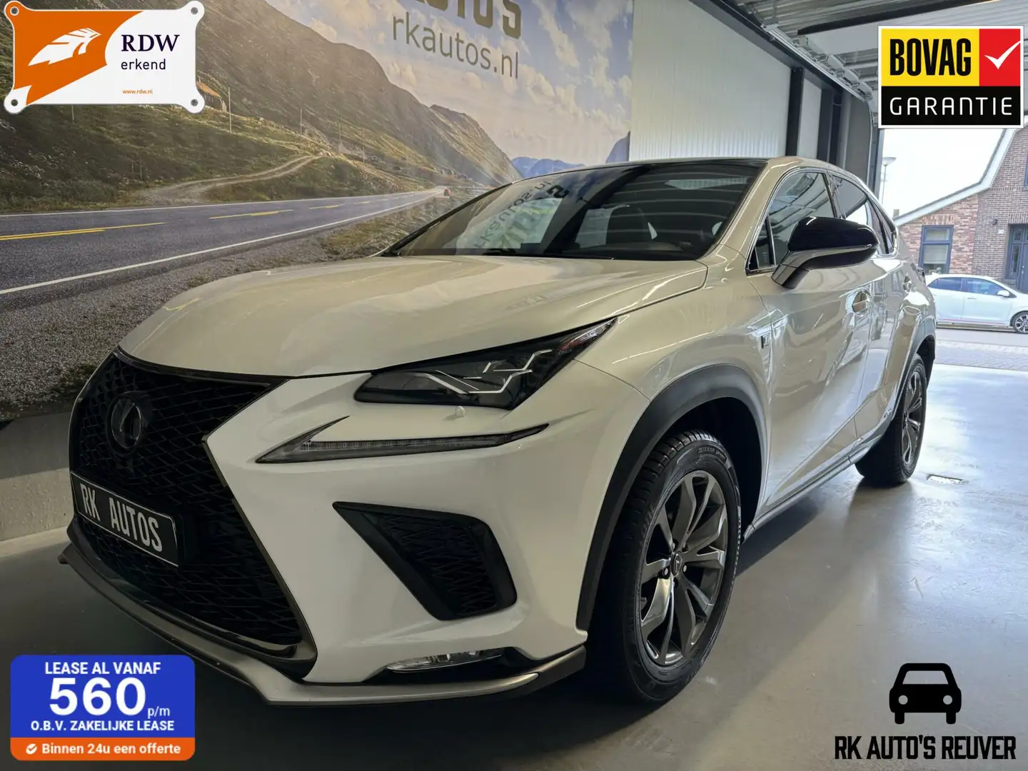 Lexus NX 300h AWD F Sport Line / Pano / Vol optie! / Leder Blanc - 1