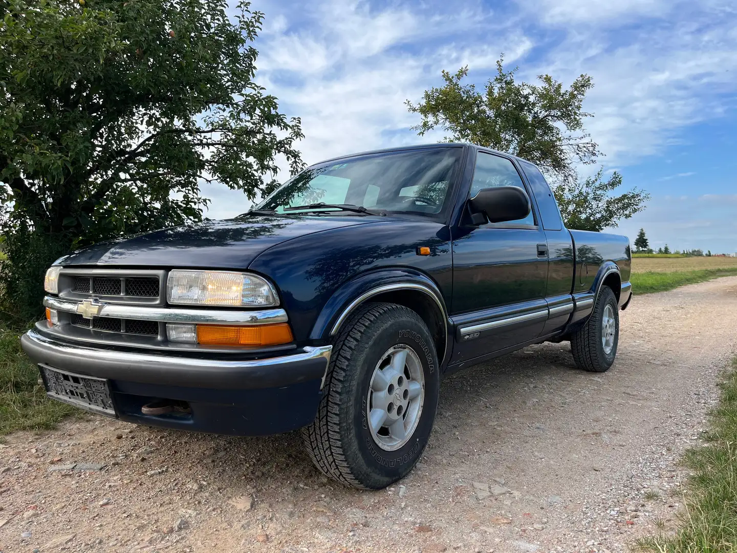 Chevrolet S-10 Pick up extended cab Modrá - 2