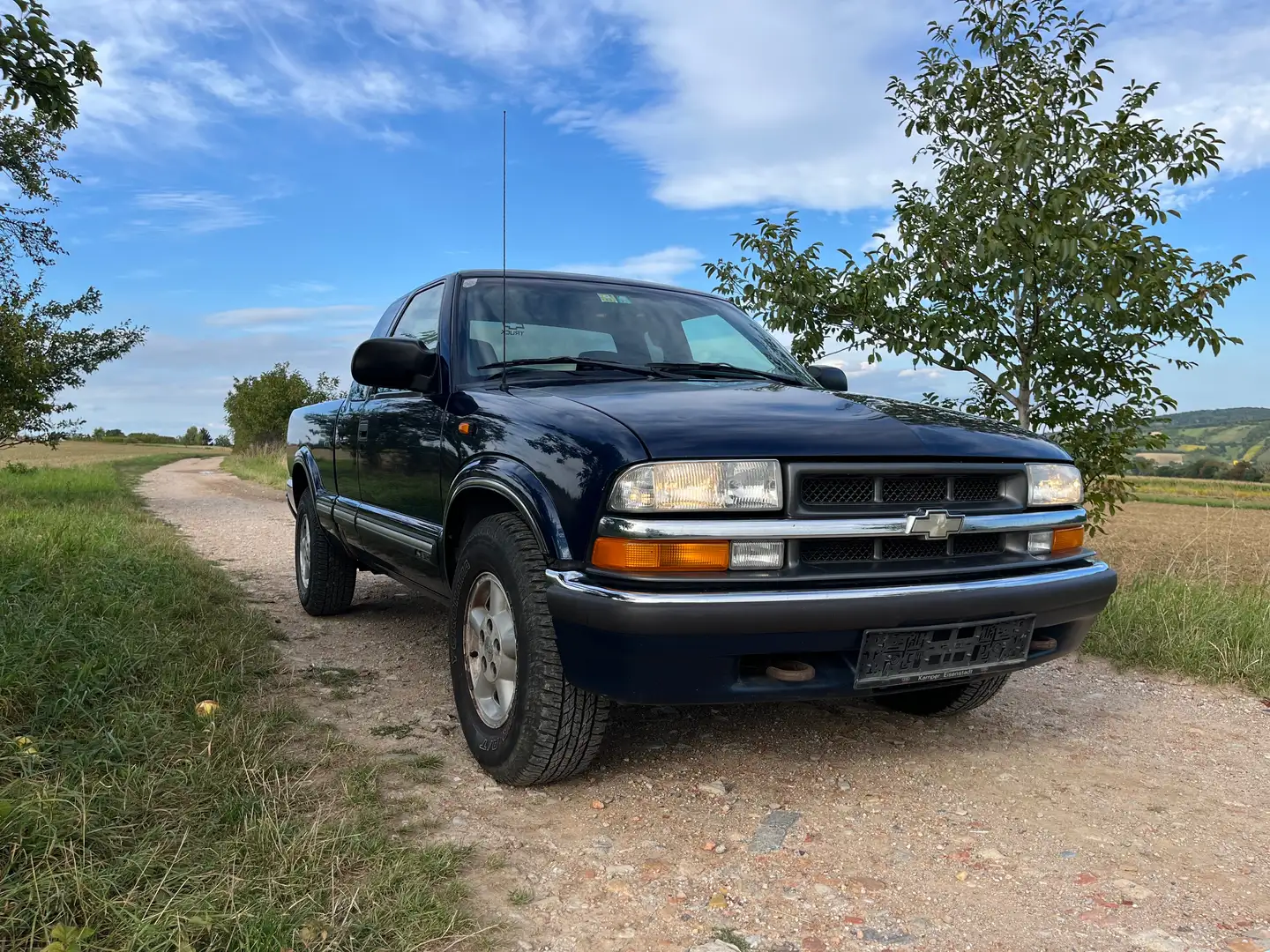 Chevrolet S-10 Pick up extended cab Modrá - 1