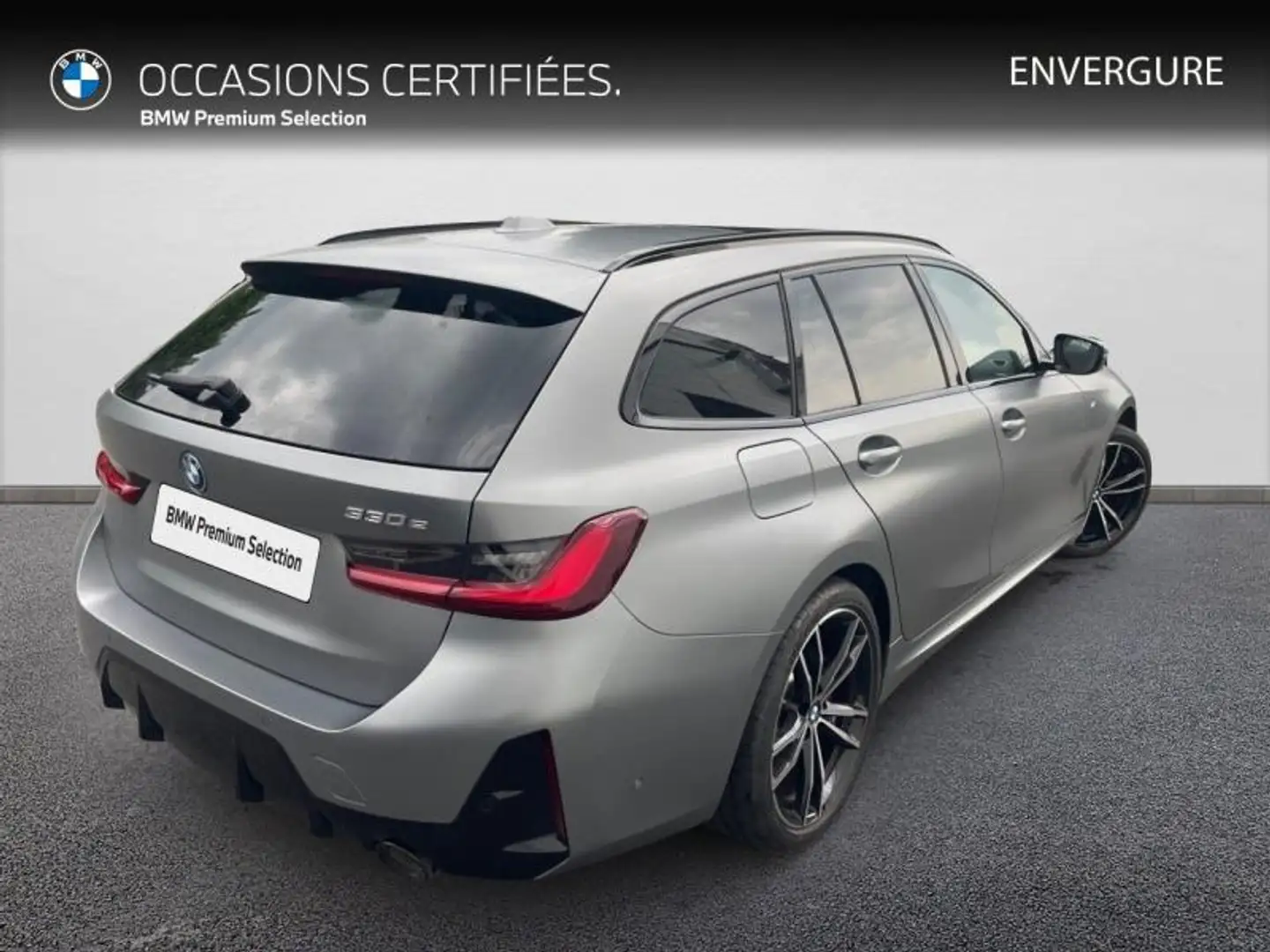 BMW 330 330eA 292ch M Sport Blanc - 2