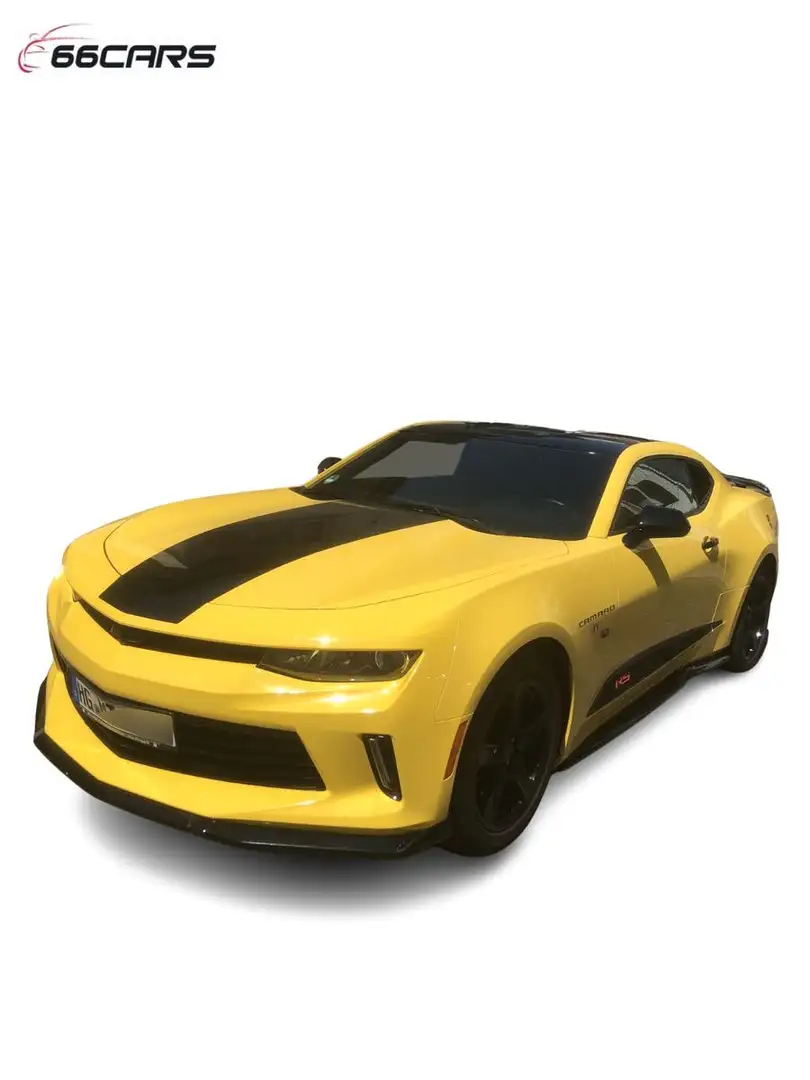 Chevrolet Camaro Coupé 3.6L V6*US-Import*Voll-Leder* Gelb - 1