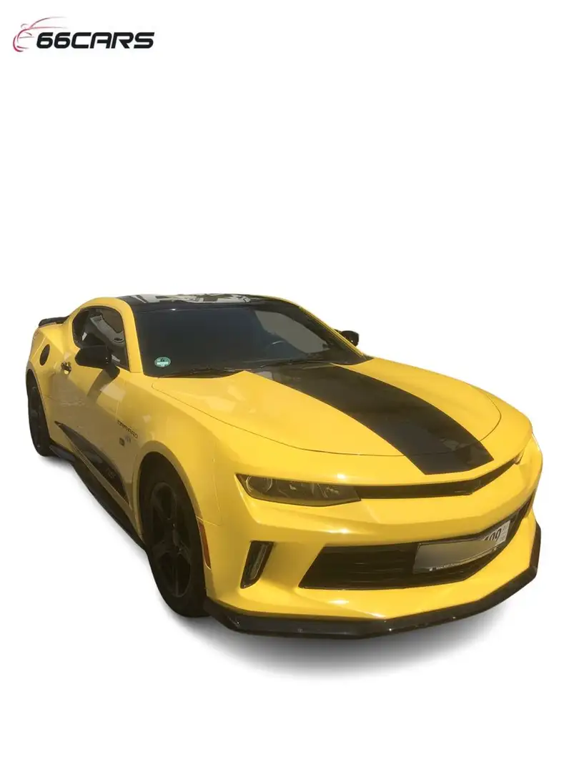 Chevrolet Camaro Coupé 3.6L V6*US-Import*Voll-Leder* Gelb - 2
