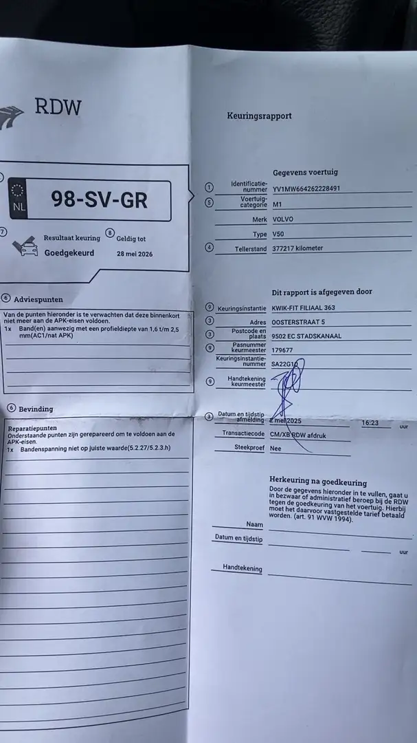 Volvo V50 2.4 Edition II Zwart - 2
