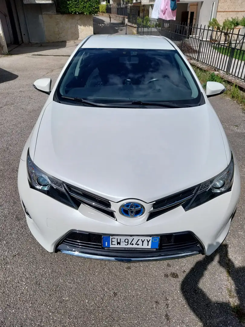 Toyota Auris Auris II 2012 5p 1.8  IBRIDA GPL Bianco - 2