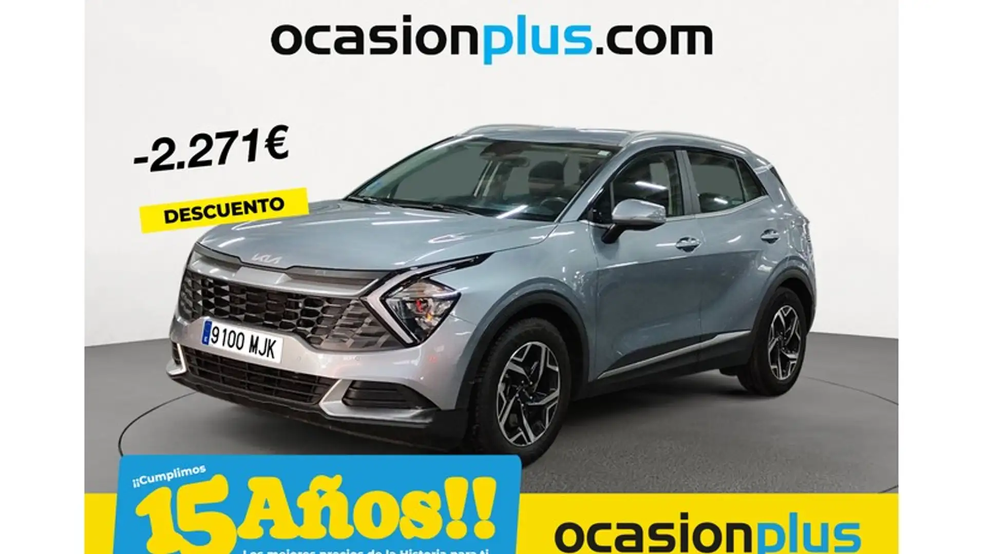Kia Sportage 1.6 CRDi MHEV Business 4x2 136 Gris - 1