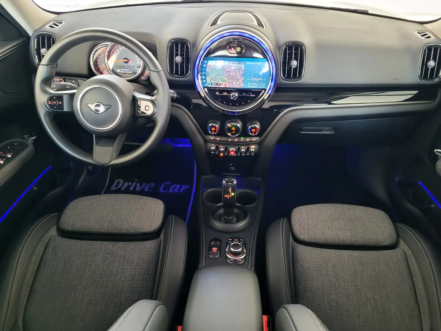 MINI Cooper Countryman 1.5  STEPTRONIC LED NAVI RETROCAMERA PELLE CARPLAY Gris - 2