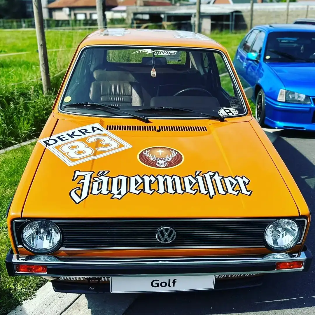 Volkswagen Golf 1 GLS AUTOMATIC Orange - 2