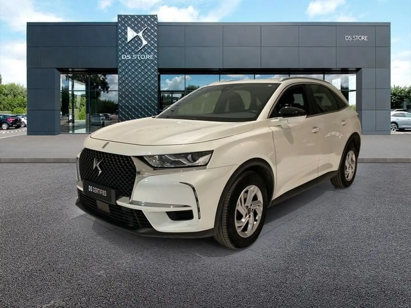DS Automobiles DS 7 Crossback BlueHDi 130 Automatica Business Weiß - 1