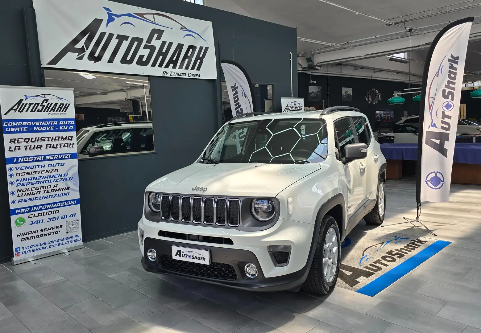 Jeep Renegade Renegade 2019 1.0 t3 Limited 2wd Bianco - 2