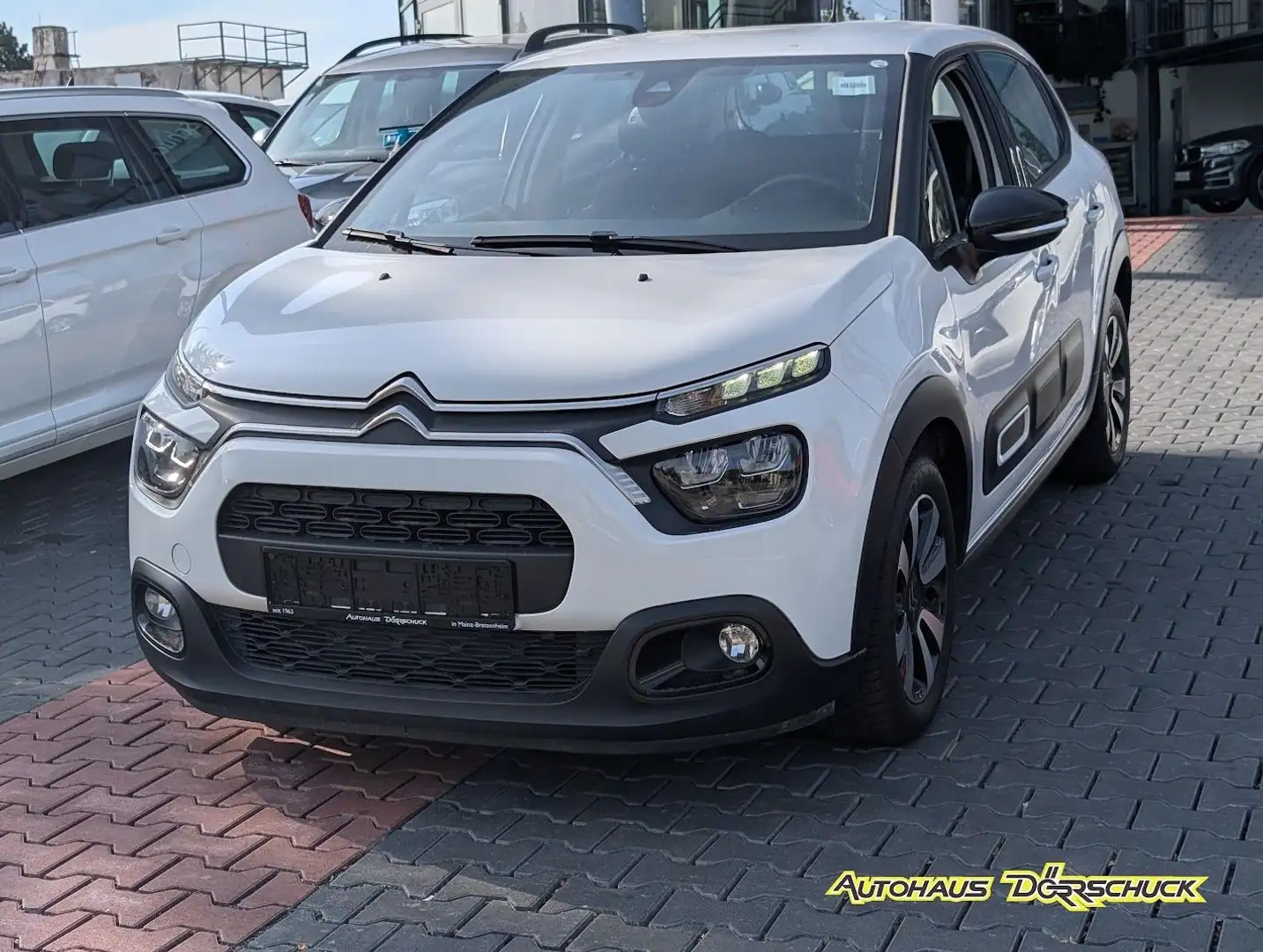 Citroen C3 Shine Automatik CarPlay Finanzierung ab 99€ Biały - 1
