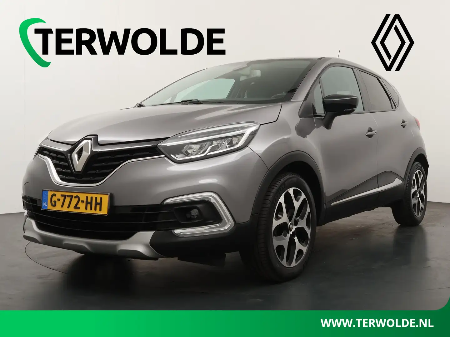 Renault Captur 1.3 TCe 130 Intens Grijs - 1