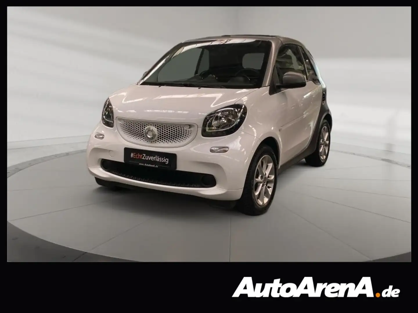 smart forTwo cabrio passion +KlimaA+LM+AUT+SHZ Weiß - 1