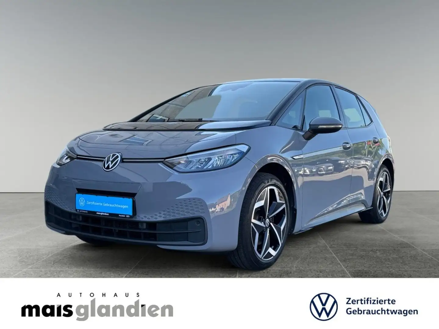 Volkswagen ID.3 Pro S 77 kWh ACC Navi+ WP LED Bluetooth Klima Gris - 1